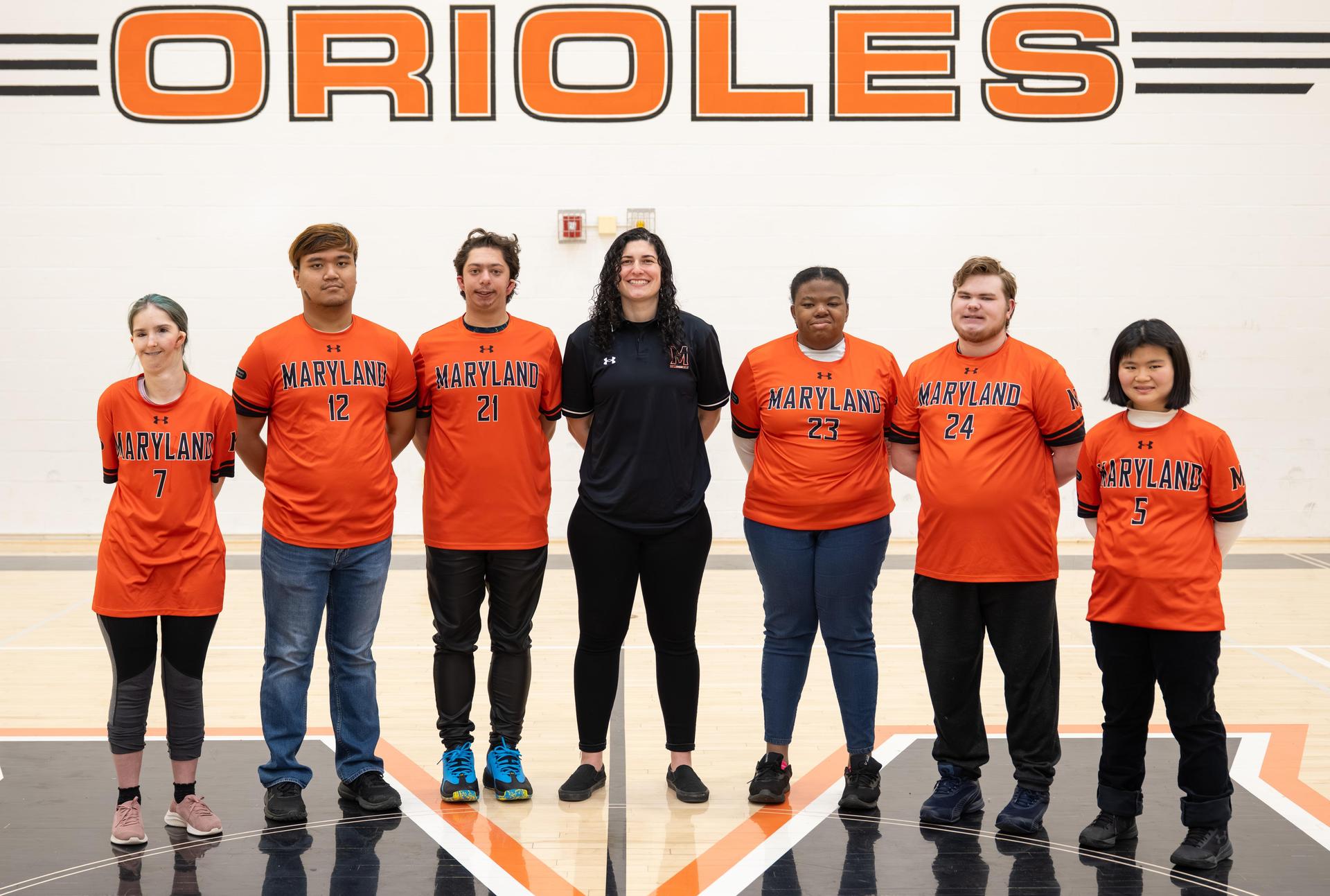 Special Olympics Bocce Team Picture