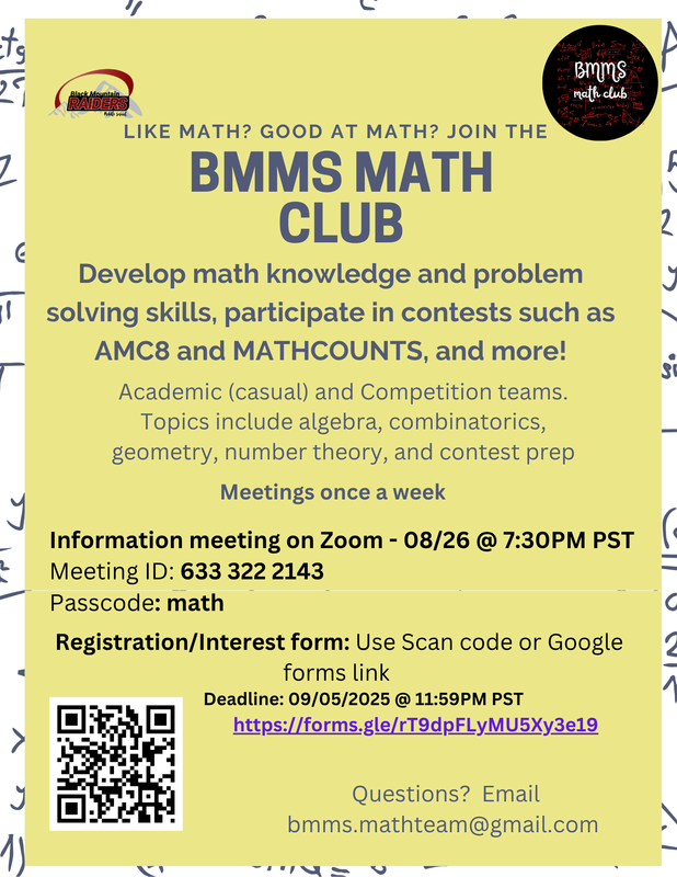 BMMS Math Club