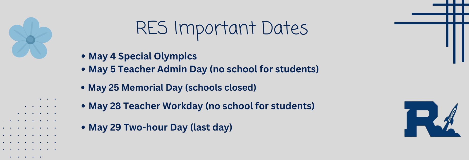 May Dates