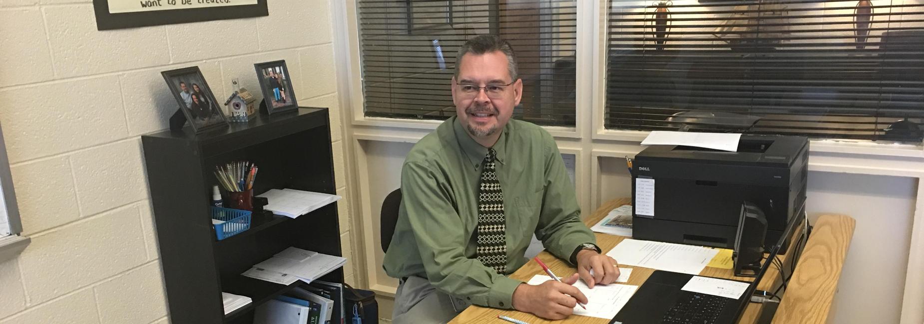 Nash Central Middle School teacher