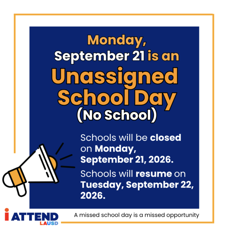 No School ~ Unassigned Day