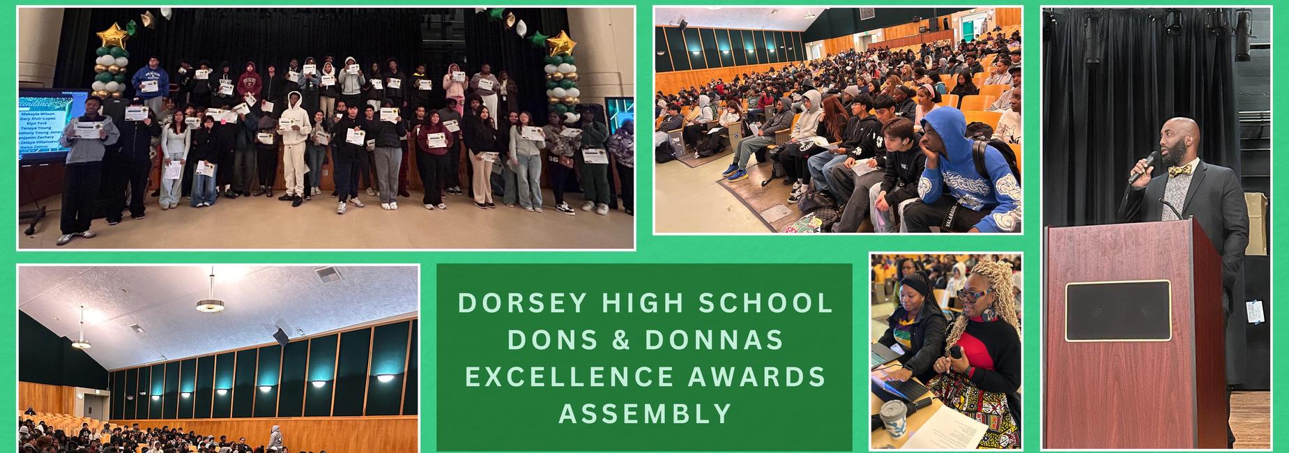 Dorsey Excellence Awards Assembly