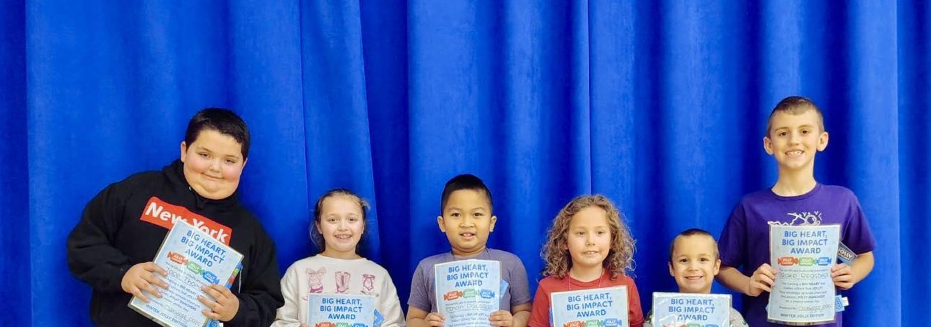 Maxwell Students Receive the Big Heart, Big Impact Award