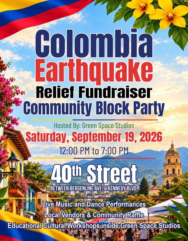 Colombia Earthquake Relief Flyer