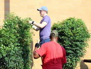 Volunteers from Asurion in Smyrna completed painting and landscaping projects at Smyrna Primary School.