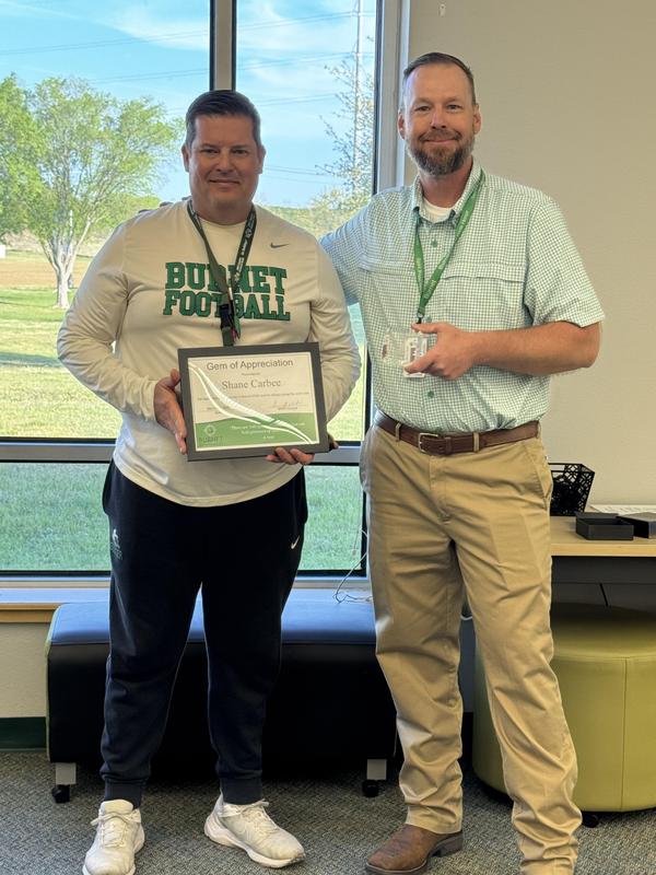 Shane Carbee - BHS Gem of the Month for March Featured Photo