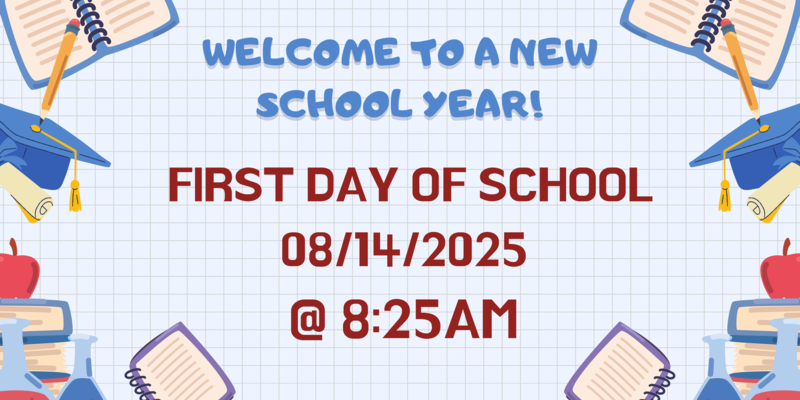 First Day of School Flyer