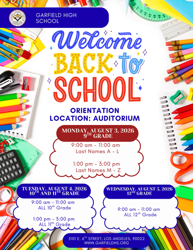 Orientation Poster