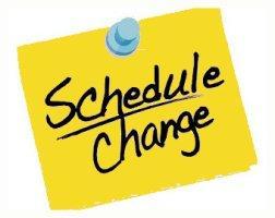 schedule change clipart