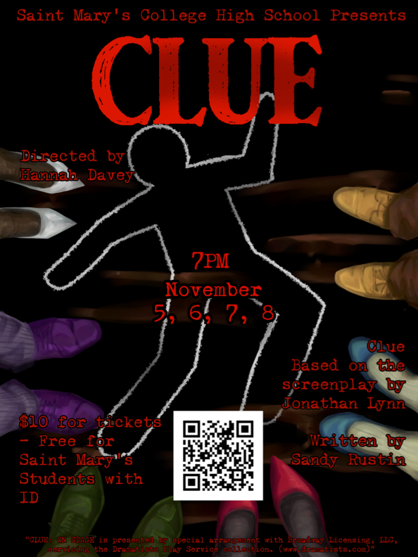 Get your tickets to our Fall Play: Clue!