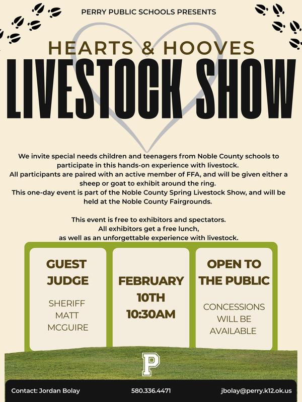 Perry Hearts and Hooves Livestock Show