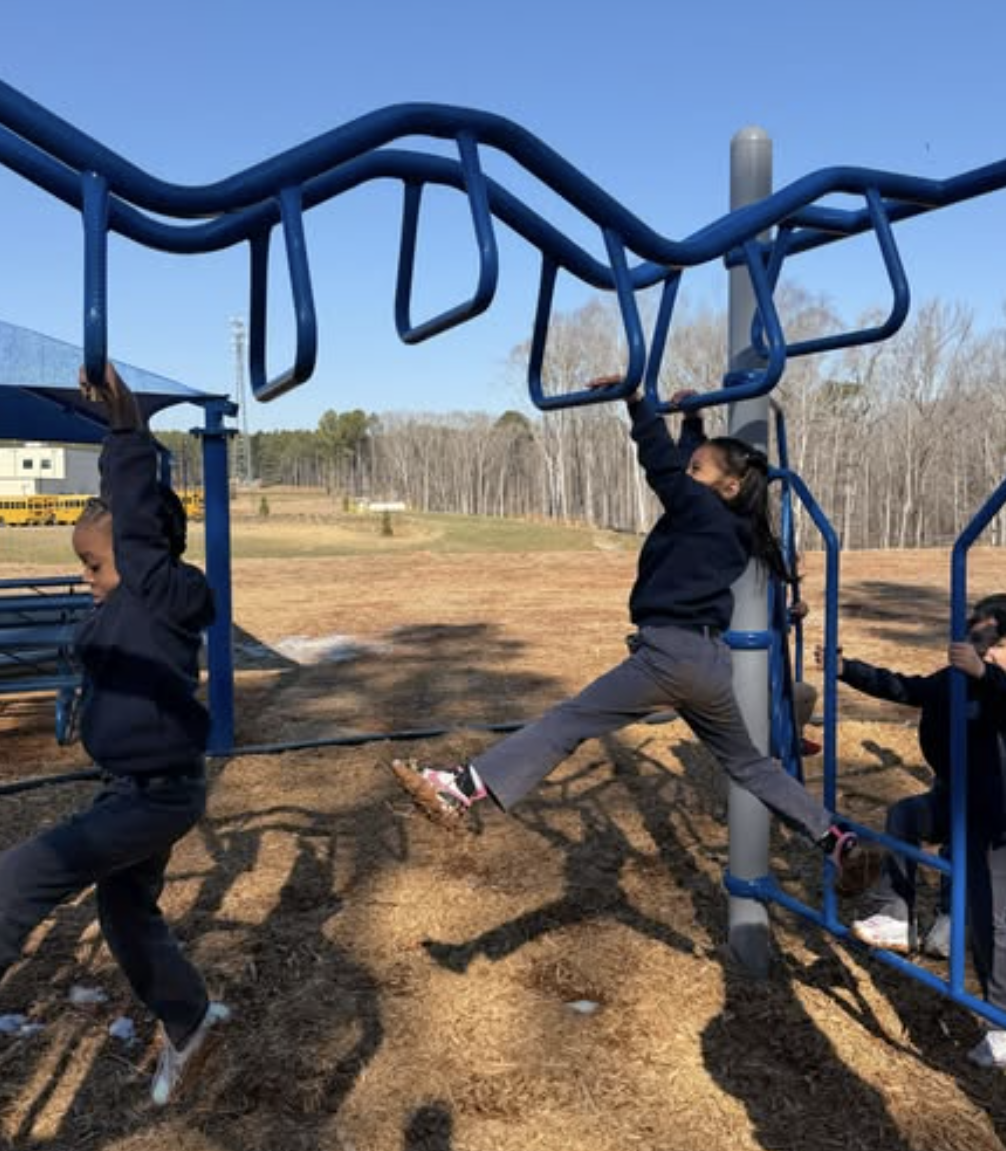 kids on playground