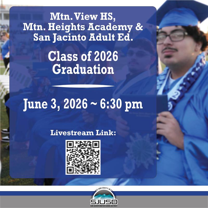 Mtn. View Alternative Schools Graduation Livestream Link