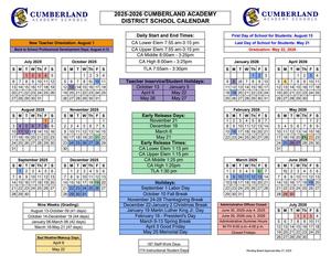 district school calendar