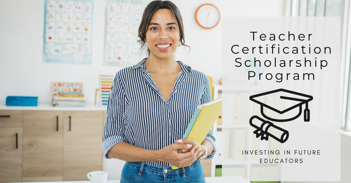Teacher Certification Scholarship Program - picture of a teacher