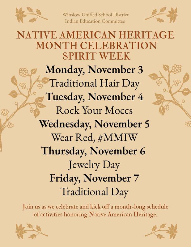 Native American Spirit Week