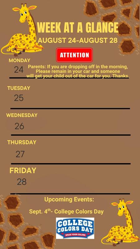 week at a glance