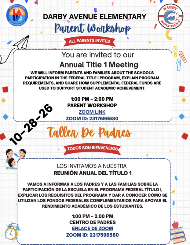Title 1 Annual Meeting Featured Photo