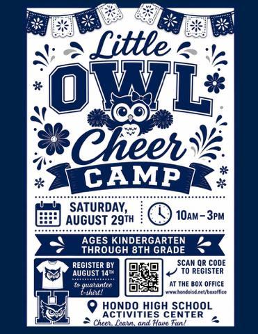 Little Owl Cheer Camp