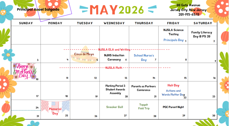May Calendar 2026