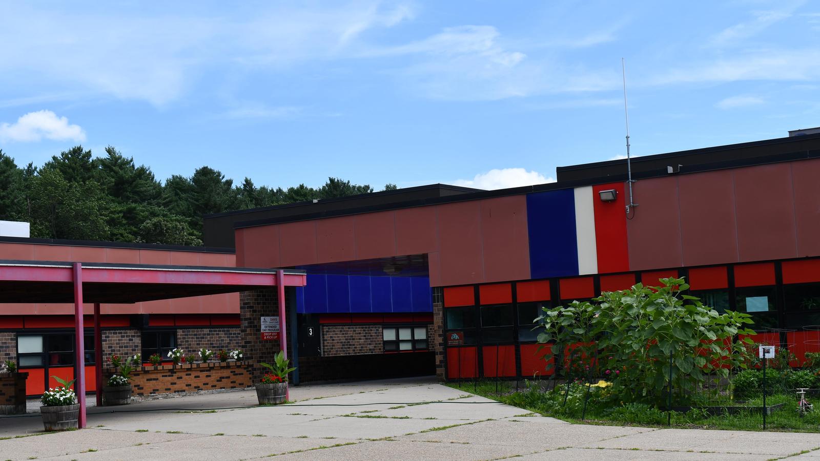 Davis School entrance