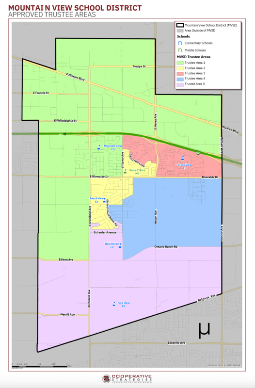 Trustee Area Map