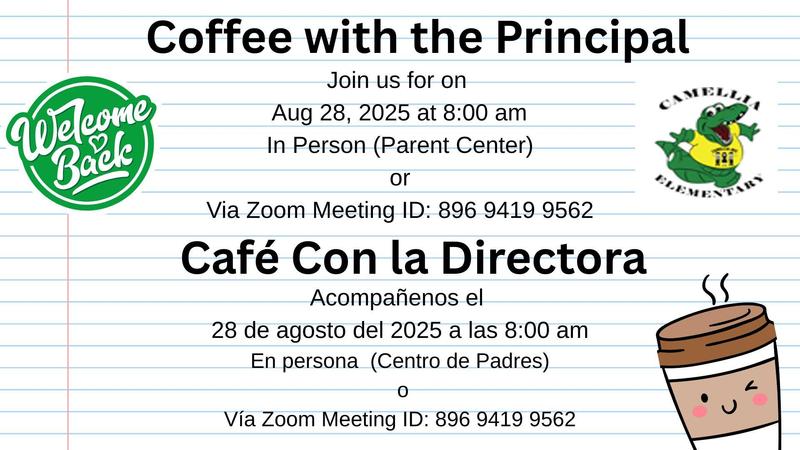 Coffe with Principal