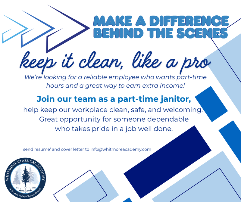 Part-time Janitor Hiring