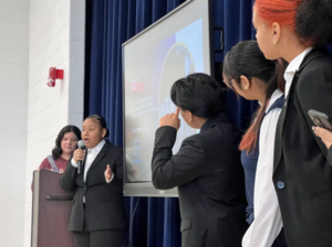 Recruiting For DECA at the Esther Salas Academy