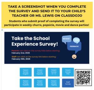 School Experience Survey