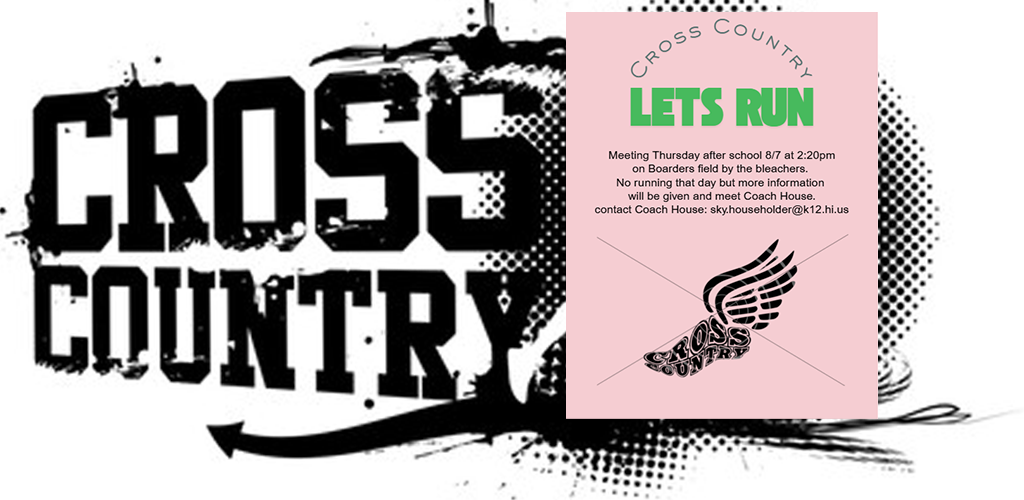Cross Country Tryout Information
