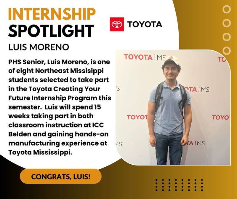 feature graphic for Luis's internship