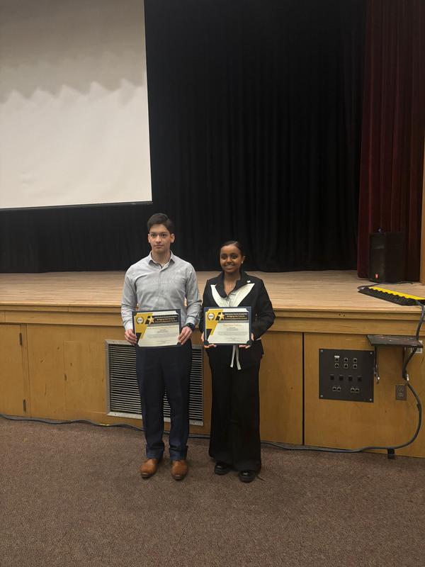 Congratulations To Nardos Teklu & Juan Andres Marin Villafane