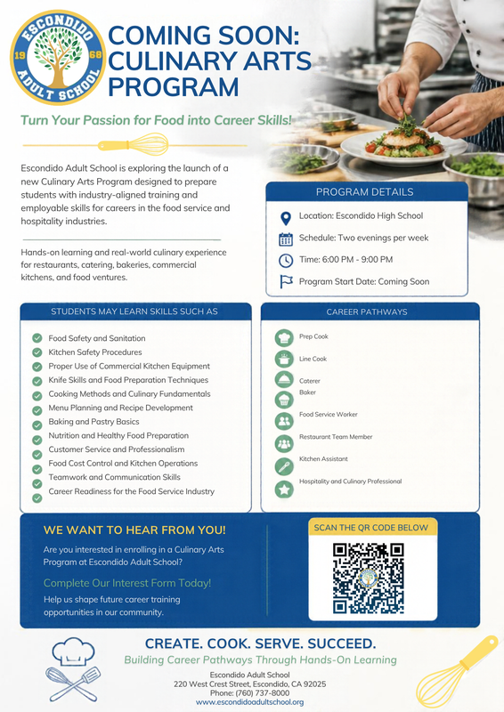 Interested in Culinary Arts? Featured Photo