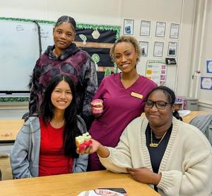 Champion Student learn about careers in dental field