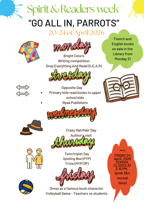 Spirit and Readers Week Program