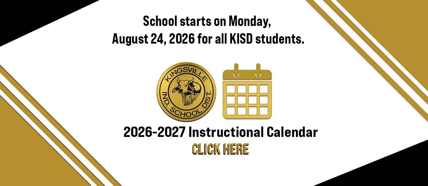 2026-2027 Instructional Calendar link