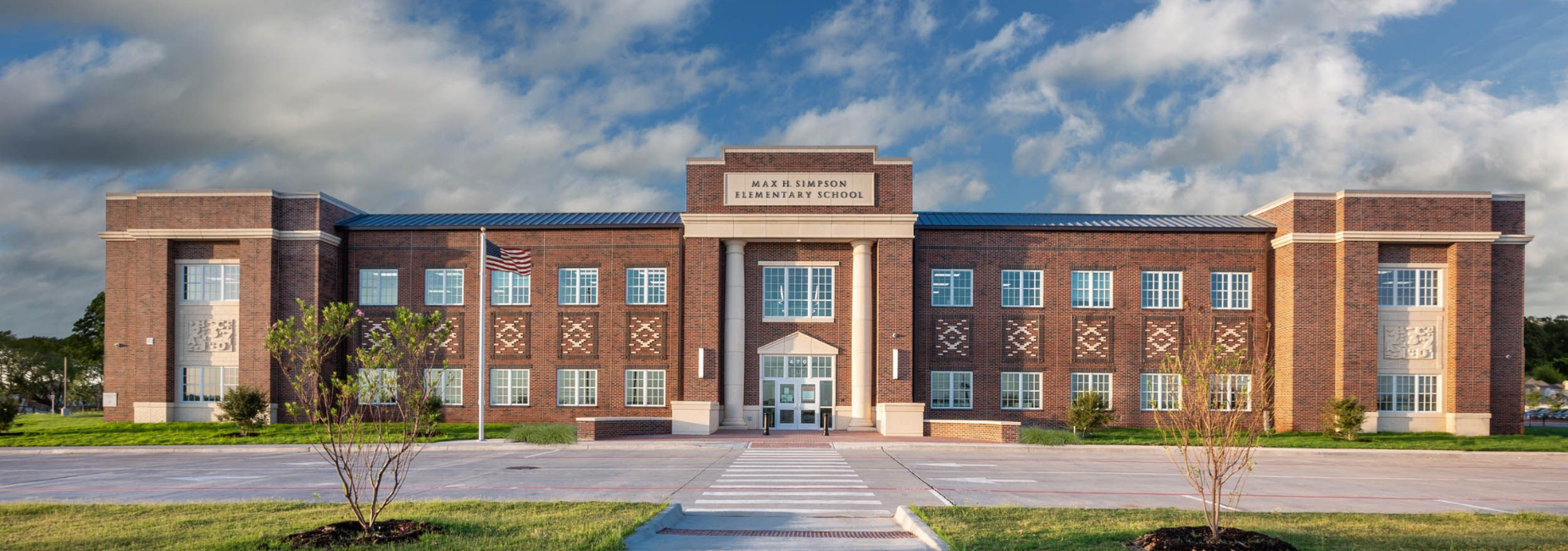 street view of campus