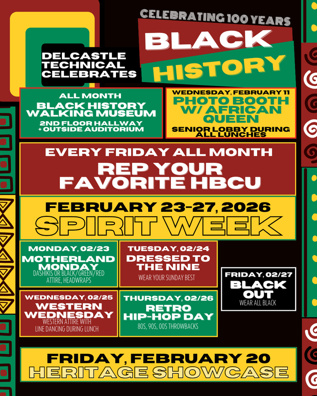 Delcastle Celebrates Black History Month