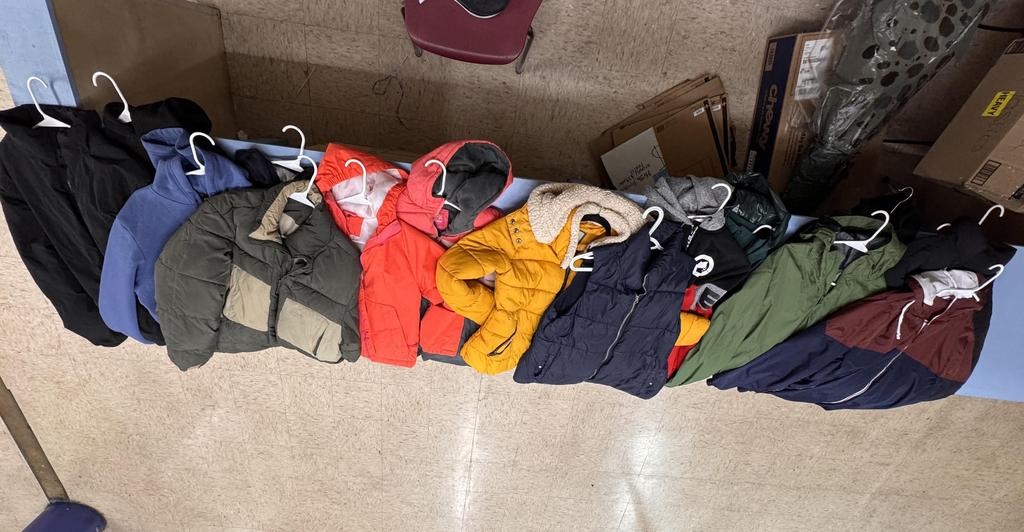 lost and found colored jackets