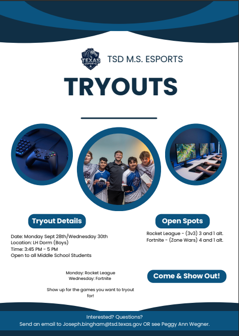 Details for MS ESPORTS tryouts