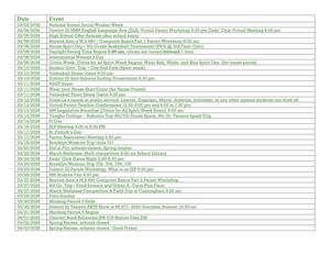 Description of Back of March 2026 Calendar