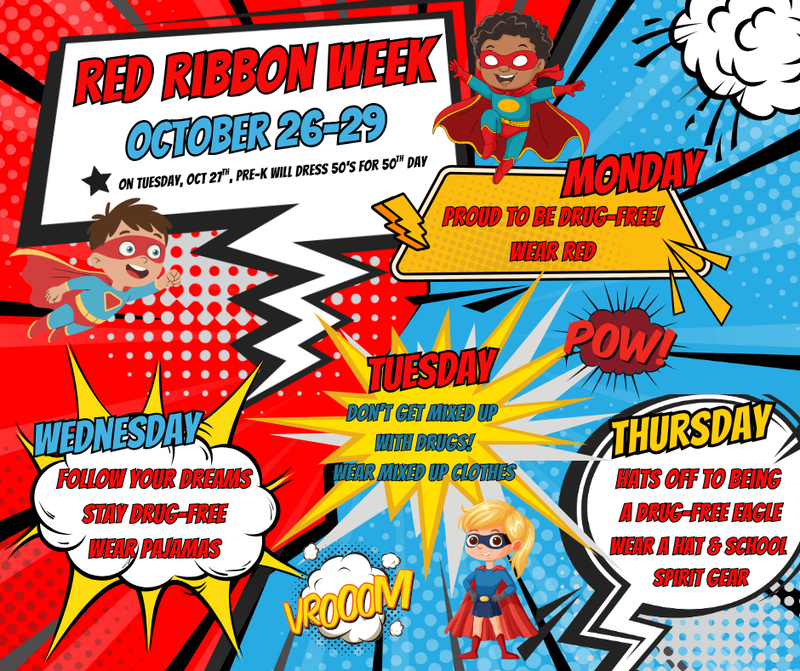 LES Red Ribbon Week Dress-Up Flyer