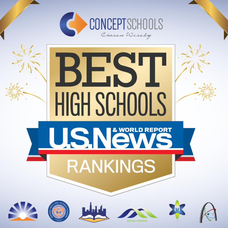 U.S. News & Concept Logo celebration
