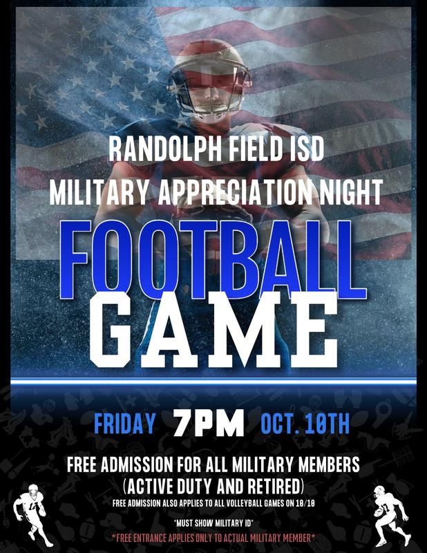 military appreciation night flyer