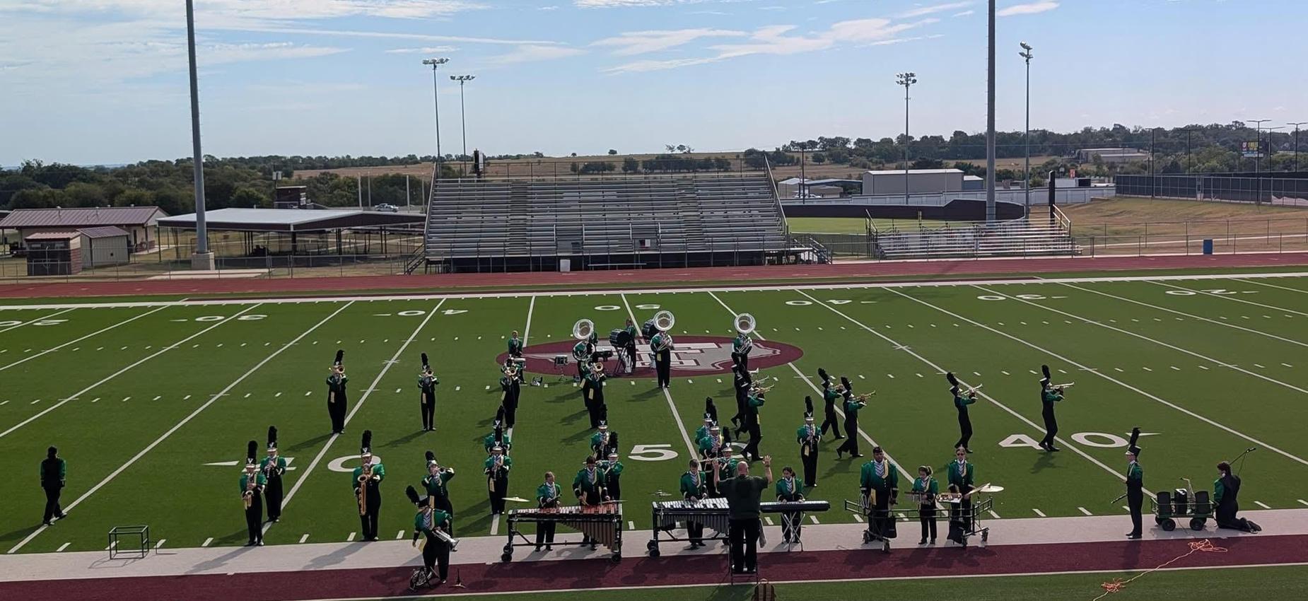 BEARCAT BRIGADE AT TROY MARCHING CONTEST