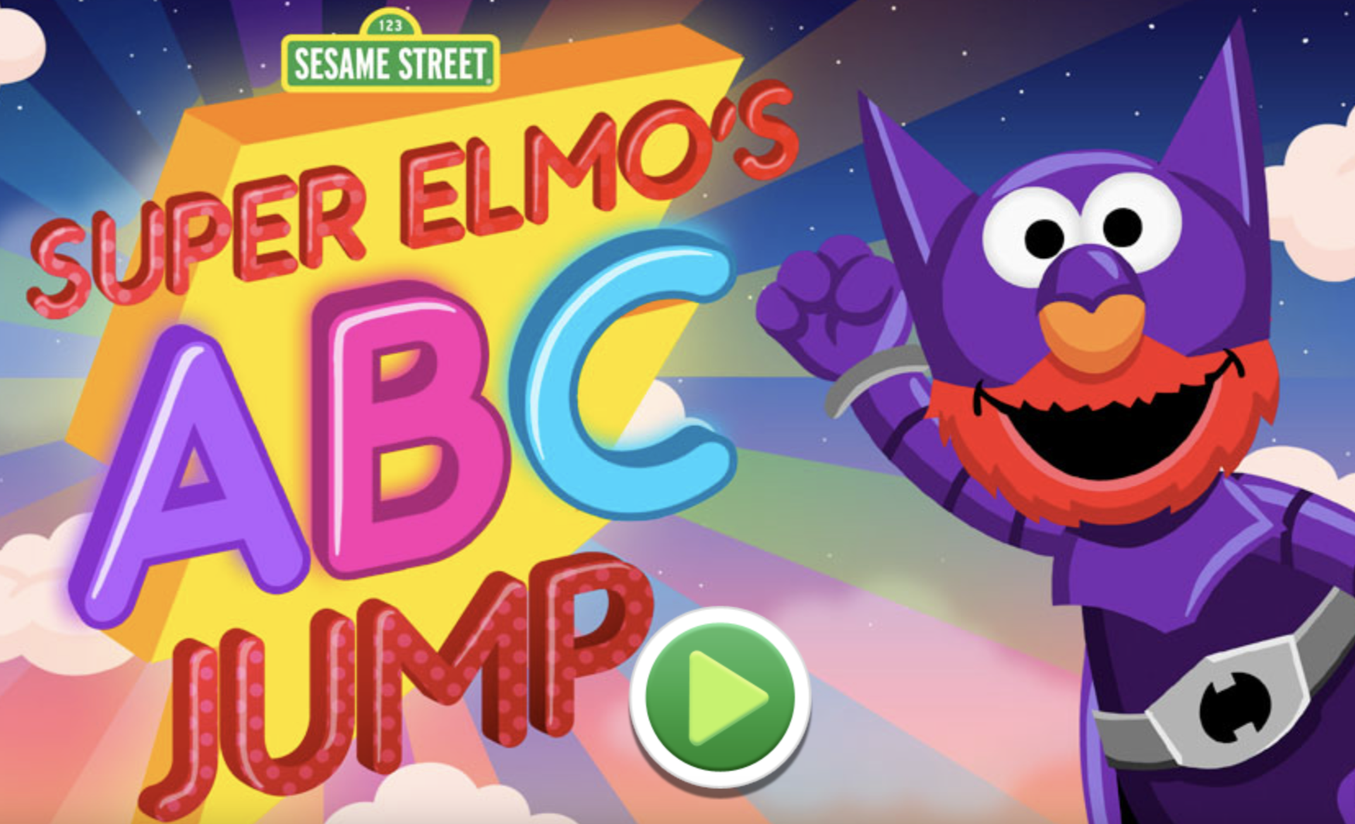 Super Elmo's ABC Jump