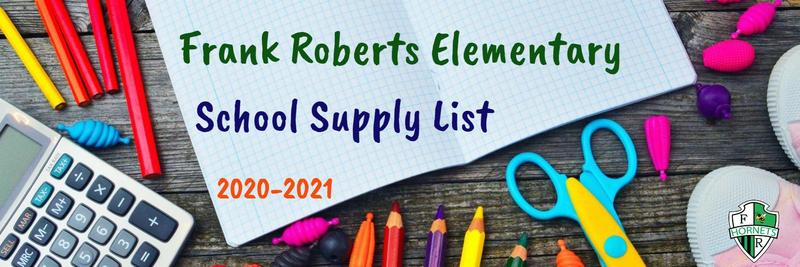 School Supply List