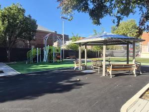 outdoor playground gazebo