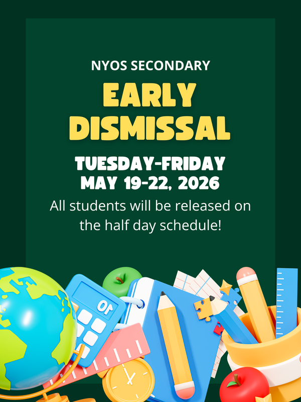 Secondary Early Dismissal Featured Photo